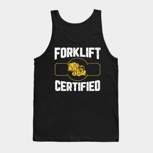 Forklift Certified Tank Top